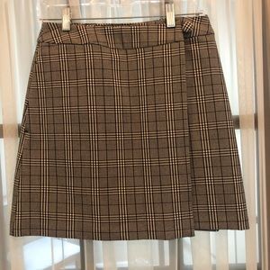 NWT Plaid skirt